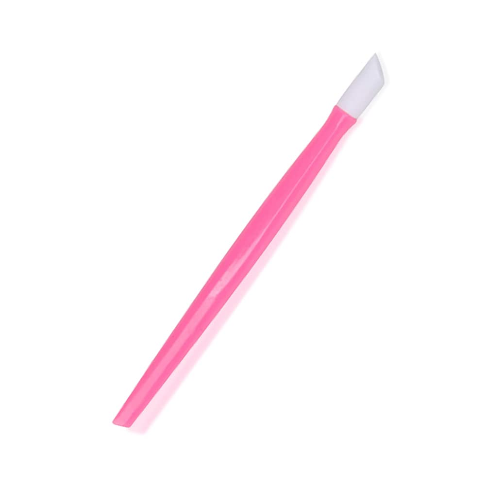 Soft 'N Style Pink Purple Professional Plastic Cuticle Pusher - 1 Count