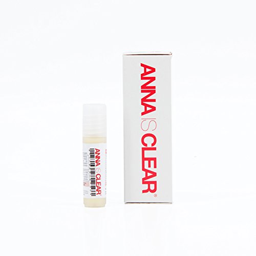 Anna is Clear Acne Roll-On with Rye Ferment Extract - Natural Protection Against Zits & Pimples