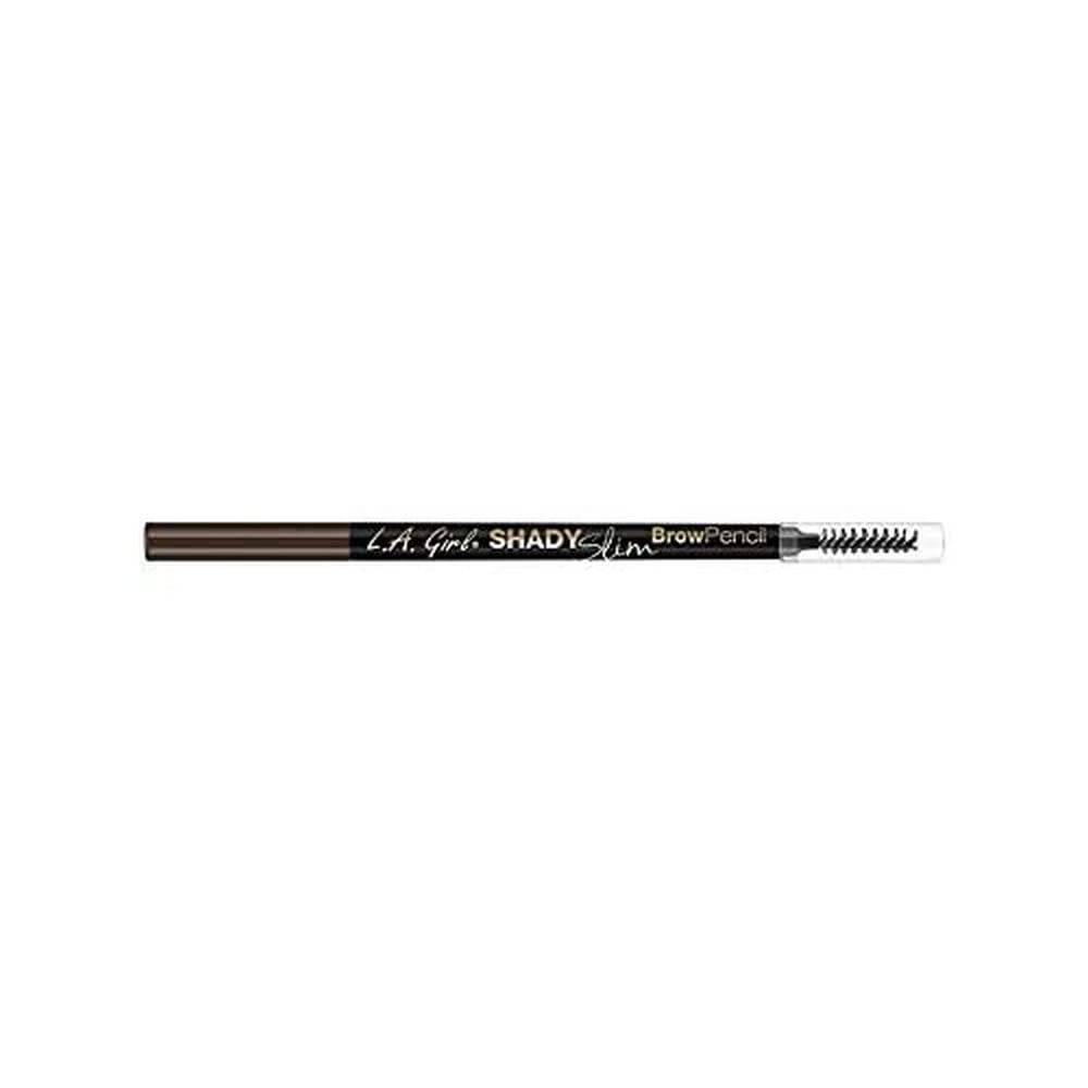 L.A. Girl Shady Slim Brow Pencil - Brunette, 1 Count - Perfect For Defined Eyebrows