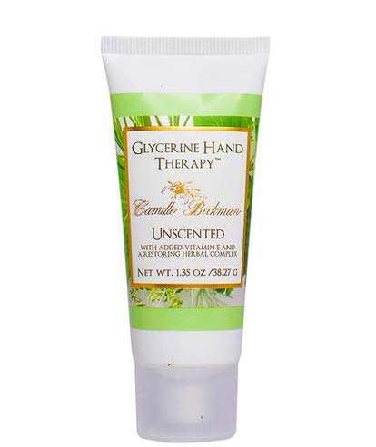 Camille Beckman Glycerine Hand Therapy Cream, Unscented, 1.35 Oz, Vitamin E