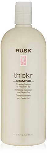 RUSK Designer Collection Thickr Thickening Shampoo  Plumps Up the Cuticle to Increase Strength  Lift and Texture  Leaves Hair wi