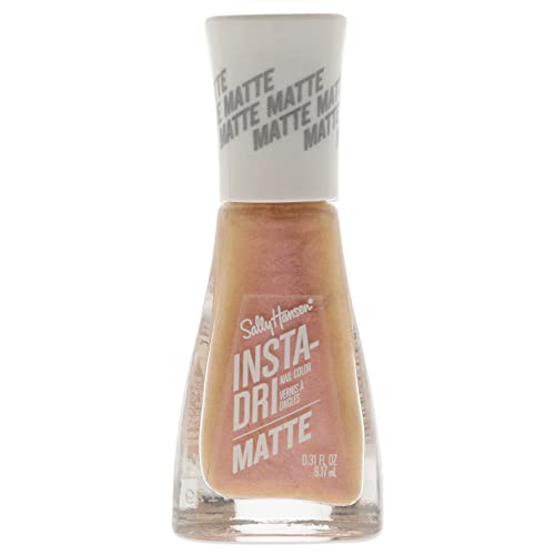 Sally Hansen Insta Dri Matte Metallics  Rose Flush  031 Fl Oz Pack of 1