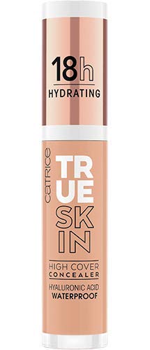 Catrice True Skin High Cover Concealer 033 Cool Almond - Waterproof, Lightweight, Vegan, 18HR Wear