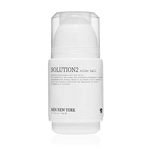 Min New York Solution2 Rollerball Razor Bump Treatment, 1.7 Oz - Smooth Skin Solution