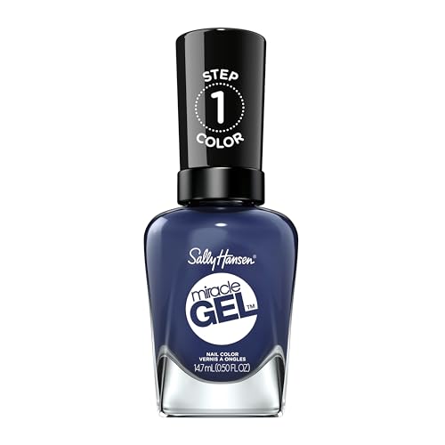 Sally Hansen Miracle Gel Nail Polish  Midnight Mod  05 Fl Oz