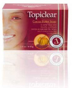 Topiclear Cocoa Butter Soap - 3 Fl Oz - Moisturizing, Nourishing Skin Cleanser