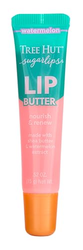 Tree Hut Sugar Lips Watermelon Lip Butter - Hydrating Pink Moisturizer For Soft Lips