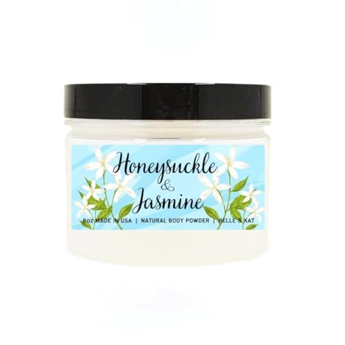 Honeysuckle Jasmine Body Powder For Men & Women, Talc-Free 8Oz, Made In Usa - Generic