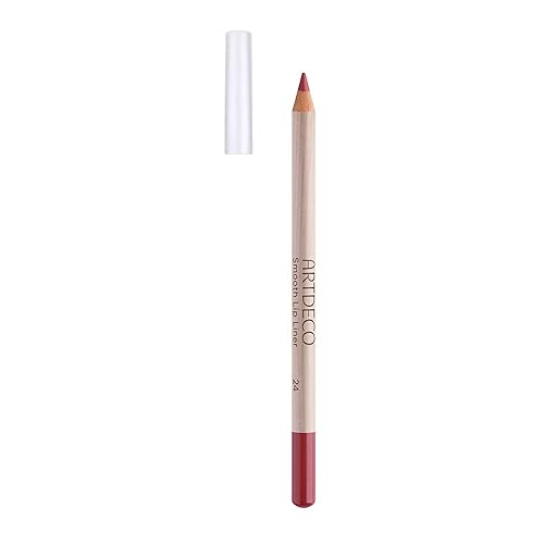 Artdeco Smooth Lip Liner #24 Clearly Rosewood - 1.4G Waterproof Lip Pencil