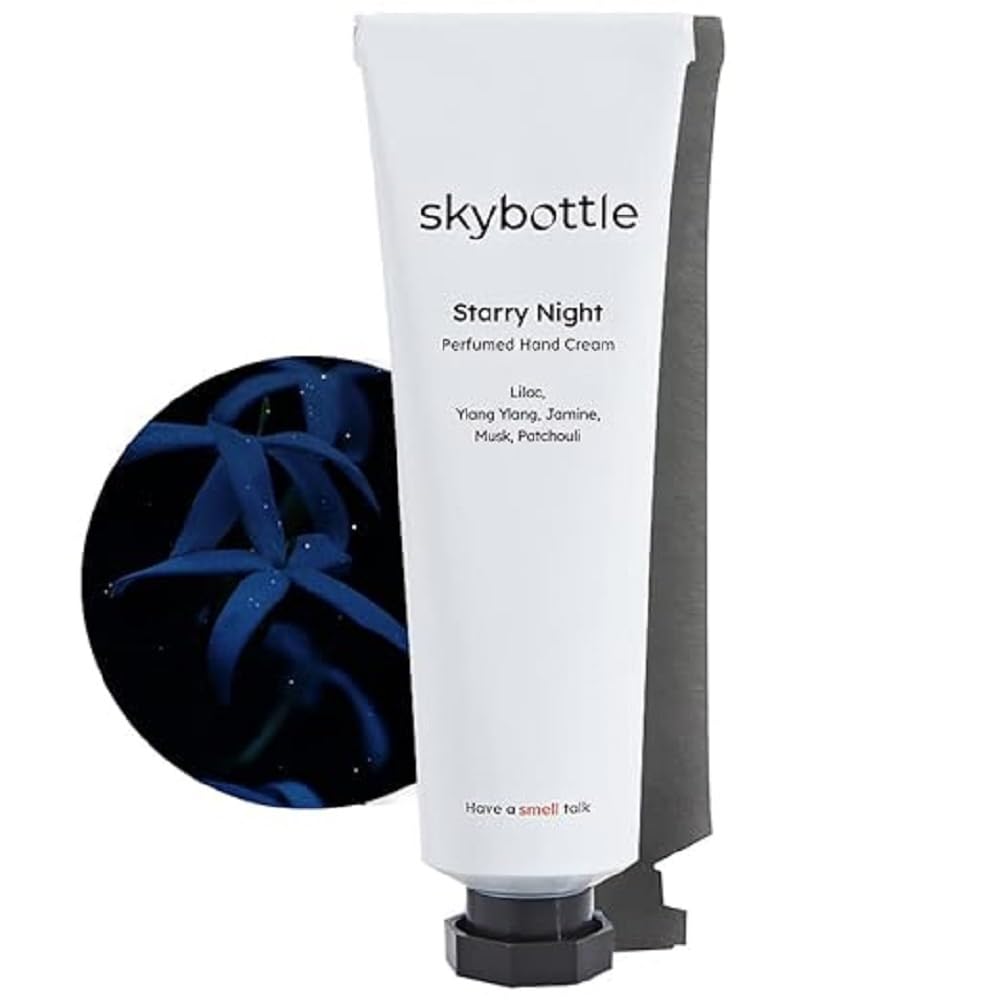 Skybottle Hand Cream - Nourishing Lotion For Very Dry Hands, Ylang Ylang & Jasmine, 1.7 Fl Oz