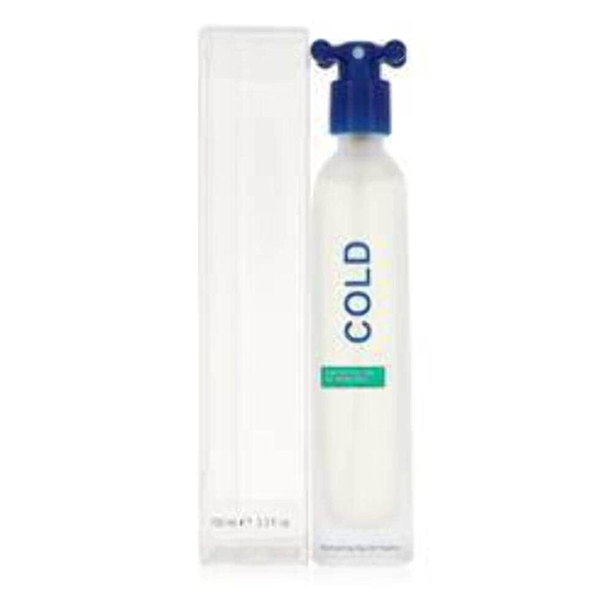 United Colors Of Benetton Cold Eau De Toilette Spray 100Ml/3.4Oz - Fresh & Invigorating Fragrance