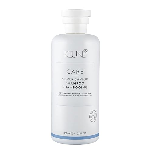 Keune Care Silver Savior Shampoo For Blonde & Grey Hair, 10.1 Fl Oz - Toning & Brightening Cleanser