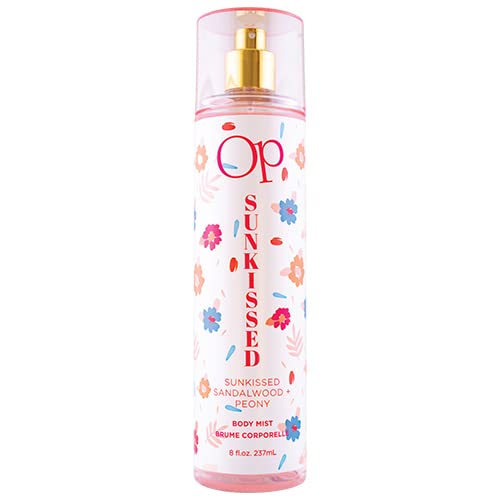 Ocean Pacific Sunkissed Body Spray, 8 Ounce - Refreshing Summer Fragrance for All-Day Wear