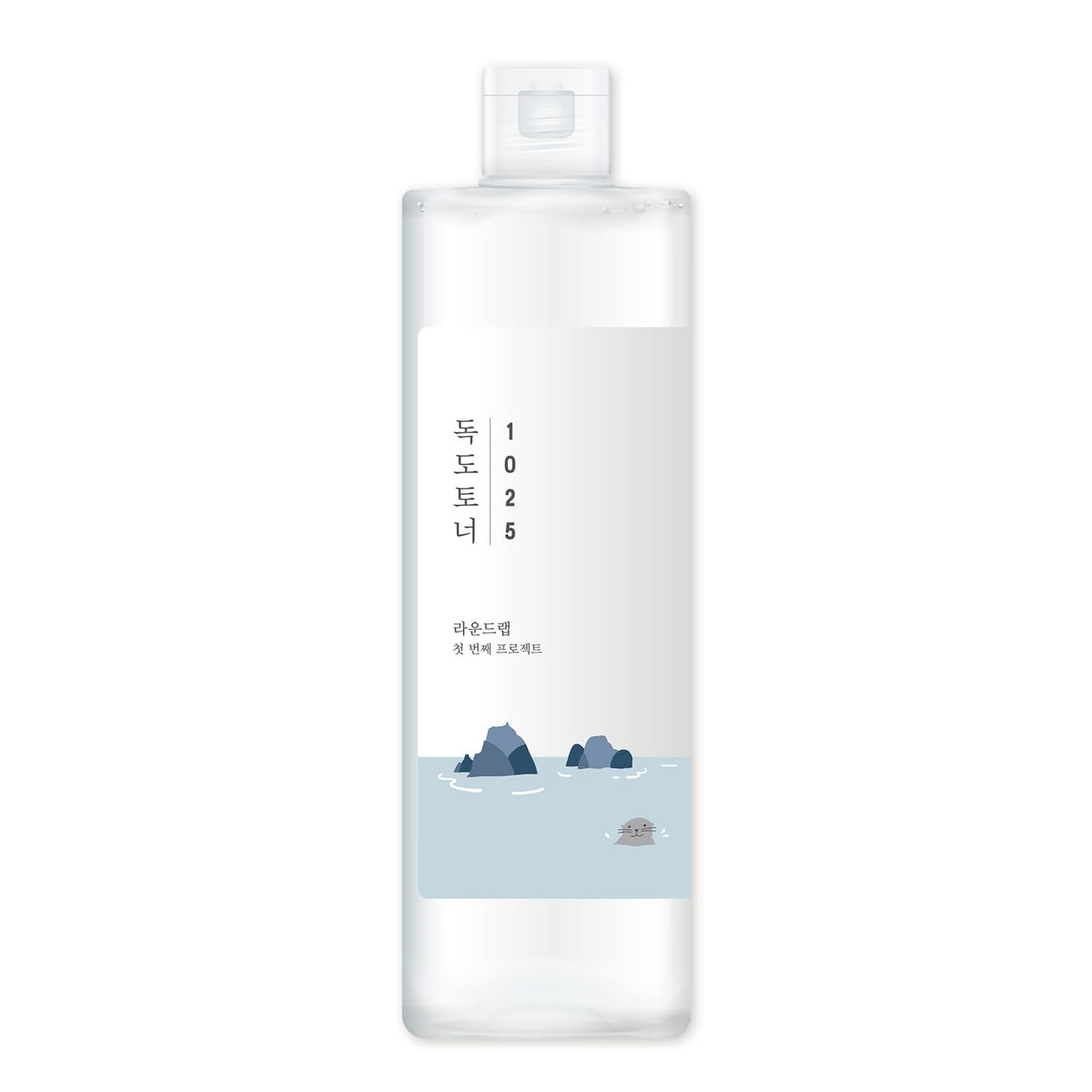 Round Lab Dokdo Toner - Hydrating, Exfoliating, Watery Formula - 500Ml