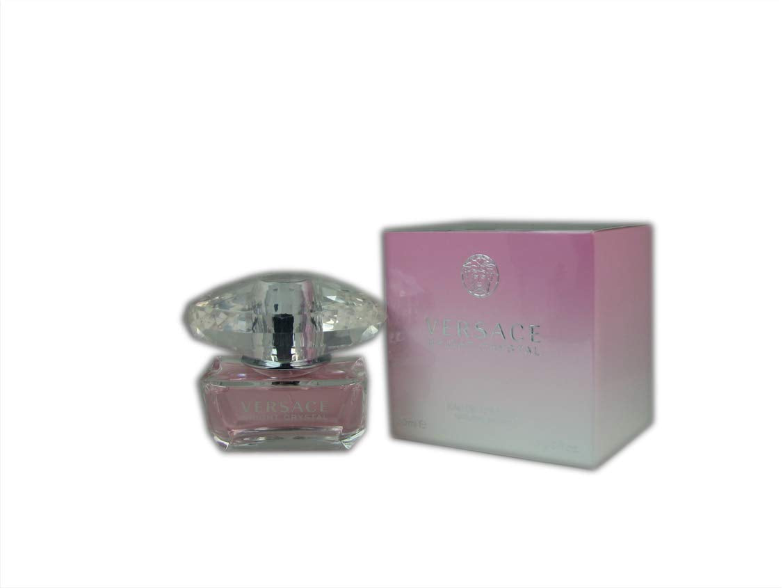 Versace Bright Crystal Perfume For Women, 1.7 Oz Eau De Toilette Spray, Pink