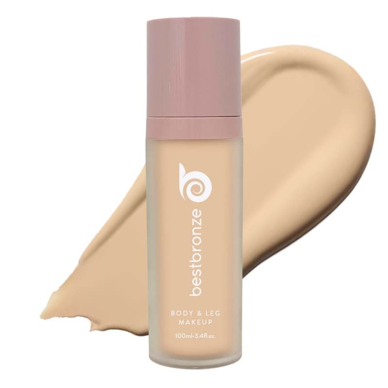 B Bestbronze Best Bronze Bombshell Body & Leg Makeup - Waterproof Concealer, Nc13 Fair Beige Golden