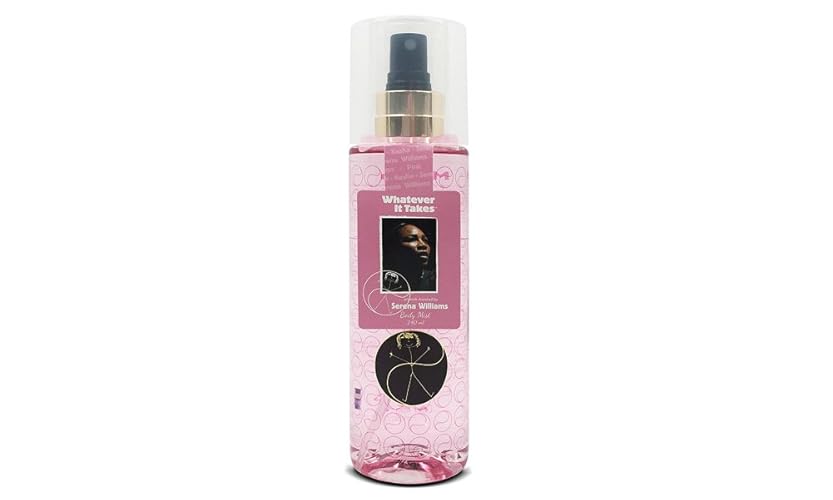 Whatever It Takes Serena Williams Hint of Blood Lily Body Mist, 8 Ounce - Refreshing Floral Scent for All-Day Wear