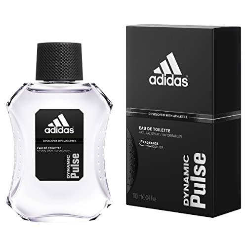 Adidas Dynamic Pulse Gift Set for Men - Eau De Toilette Spray 1.7 Oz, Body Wash 3.4 Oz, Anti-Perspirant 1.8 Oz