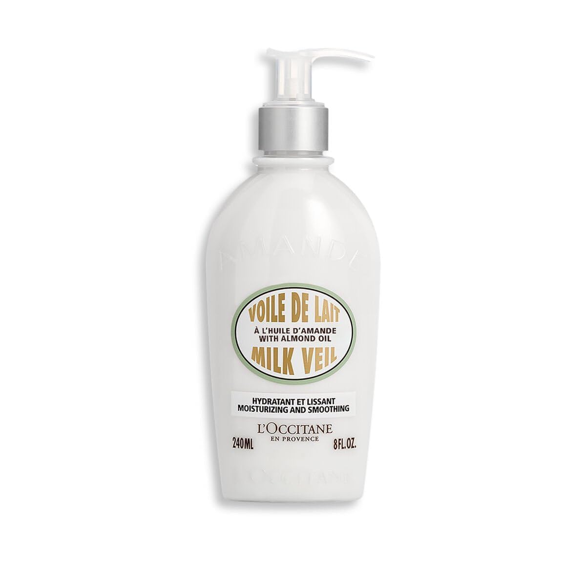 L'Occitane Almond Milk Veil, 8 Fl Oz - Softening & Hydrating Almond Oil For Firmer Skin