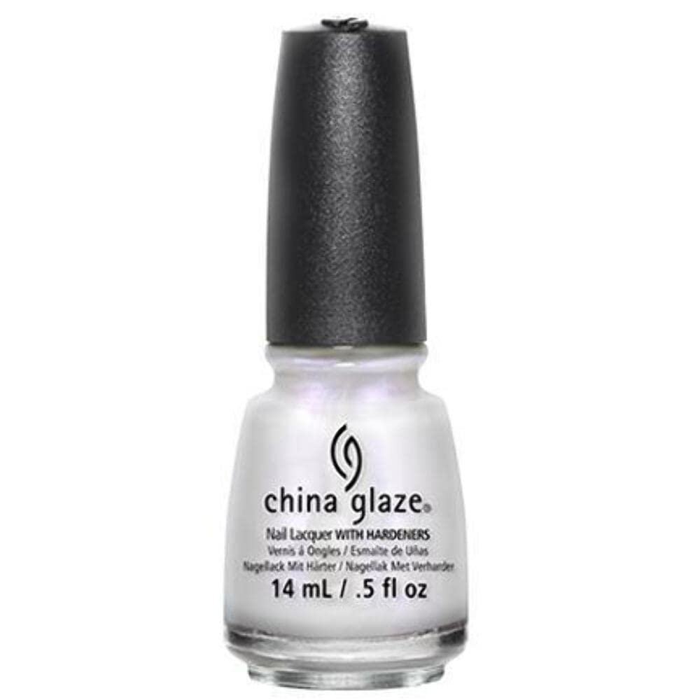 China Glaze Nail Lacquer With Hardeners, 0.5 Fl Oz, Rainbow Color, Long-Lasting Shine