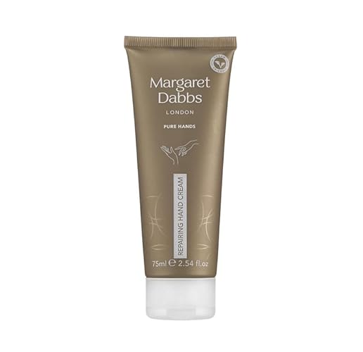 Margaret Dabbs London Pure Repairing Hand Cream, Deep Hydration for Very Dry Skin, 75ml