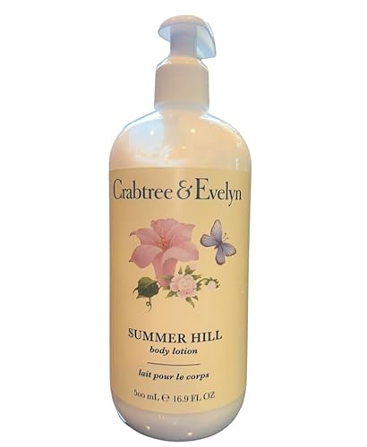 Crabtree & Evelyn Summer Hill Scented Body Lotion 500Ml - Moisturizing & Refreshing