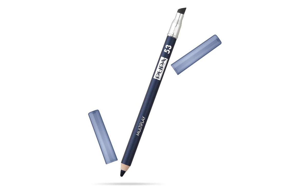 Pupa Milano Multiplay Eye Pencil - Creamy Eyeliner, Long Lasting - 53 Midnight Blue, 0.04