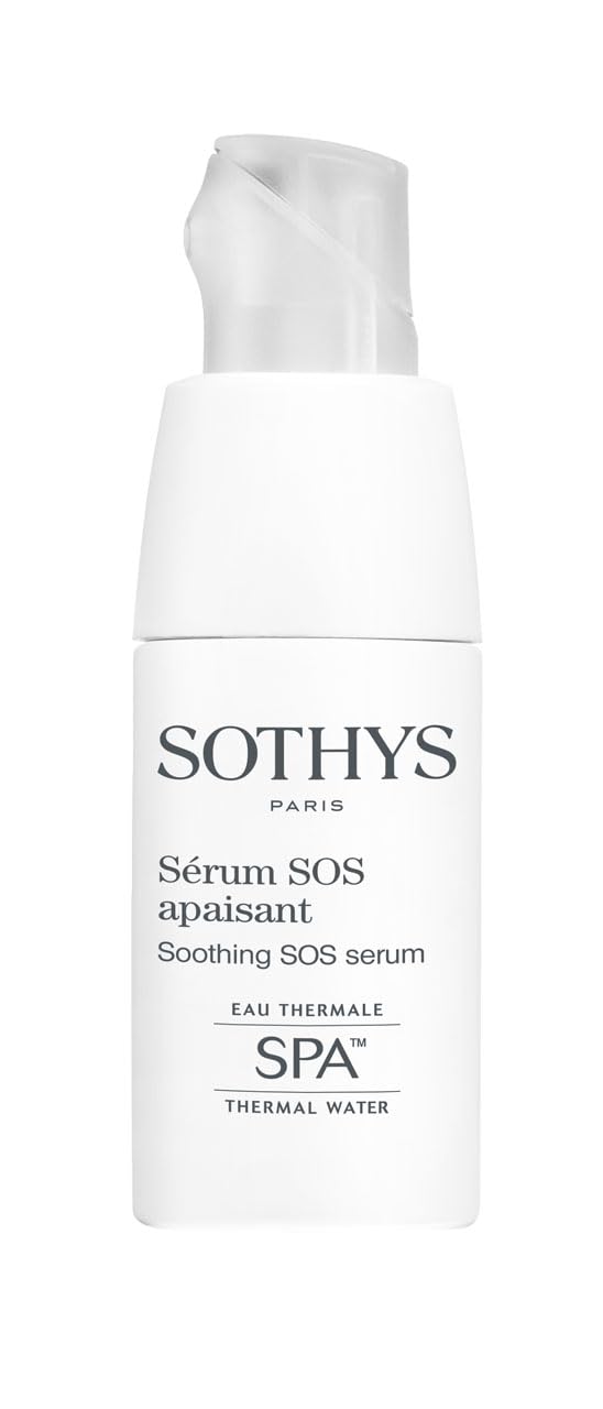 Sothys Soothing Sos Serum - Calming Face Serum For Sensitive Skin With Thermal Water, 0.7 Fl Oz