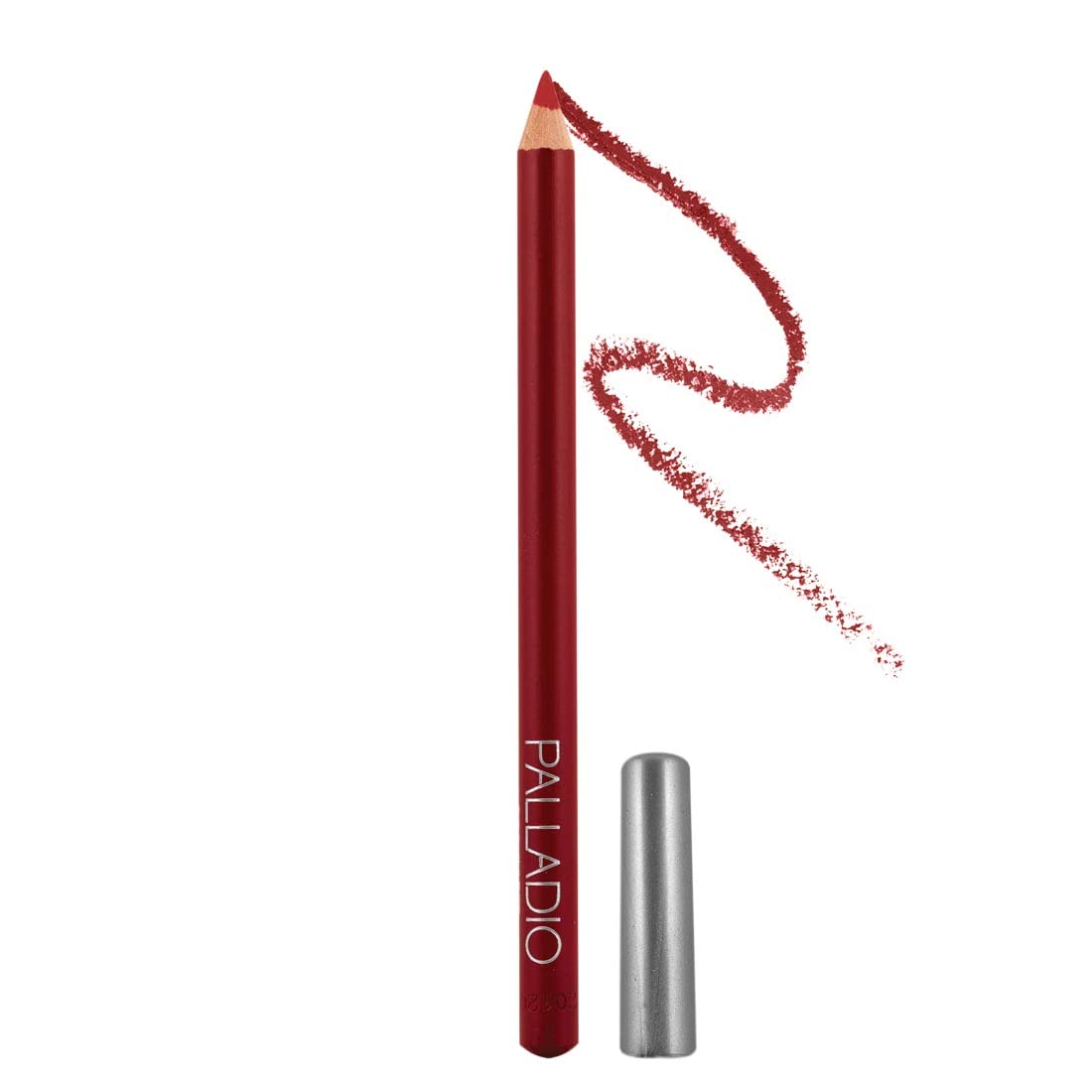 Palladio Rockin' Red Lip Liner Pencil - Firm, Smooth, Hydrating, Long Lasting Color