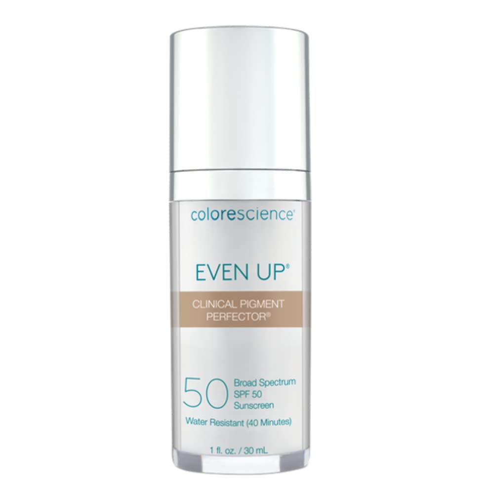 Colorescience Even Up Spf 50 Mineral Sunscreen & Primer, Water Resistant, 1 Fl Oz, Neutral Peachy Tint