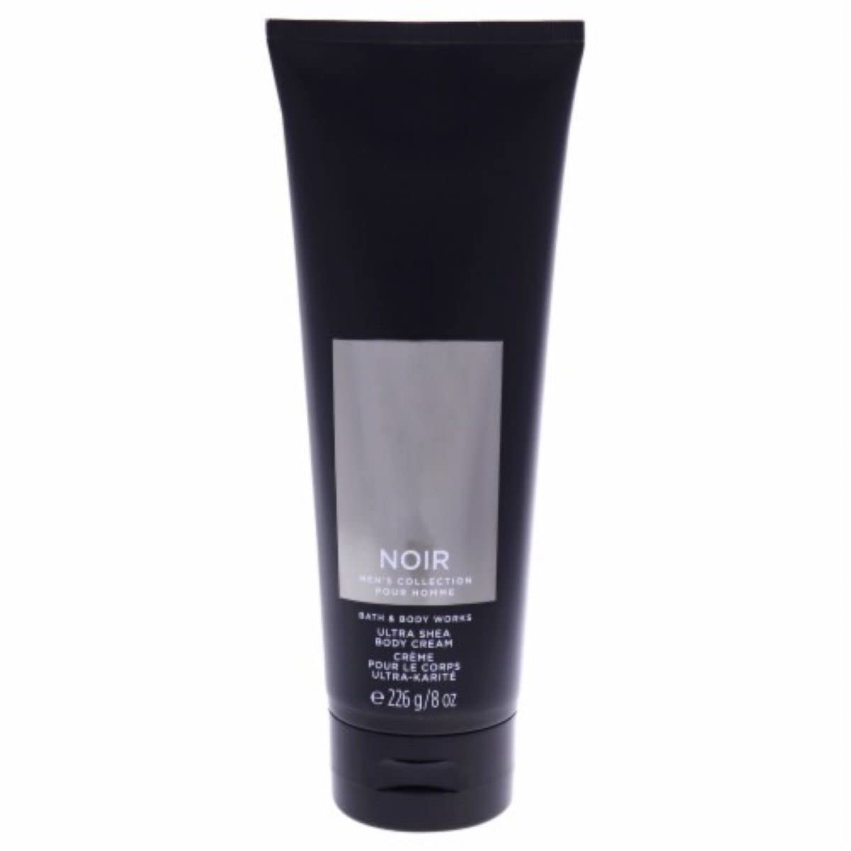 Bath & Body Works Noir Ultra Shea Body Cream For Men, 8Oz - Moisturizing & Nourishing