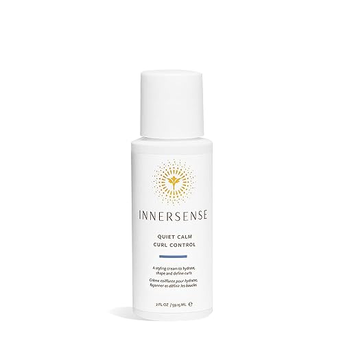 INNERSENSE Organic Beauty Quiet Calm Curl Control - Non-Toxic Travel Size Haircare 2 fl oz