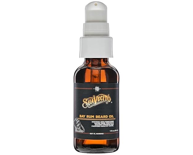 Suavecito Bay Rum Beard Oil - 1 Oz, Nourishing Formula For Healthy Beards