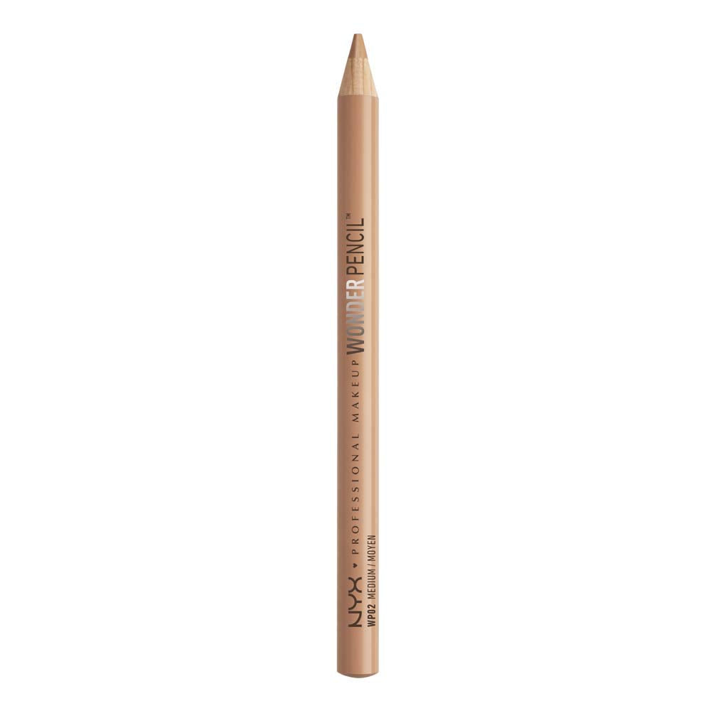 Nyx Professional Makeup Wonder Pencil - Medium, 0.03 Oz, Multi-Use Concealer And Highlighter