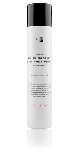 Oligo Professional Calura Finishing Hairspray - Strong Hold, Volume, Color Safe, 14Oz