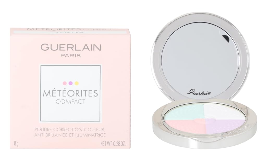 Guerlain Meteorites Compact Blotting & Lighting Powder, 2 Light, 0.28 Oz - Women’S Makeup