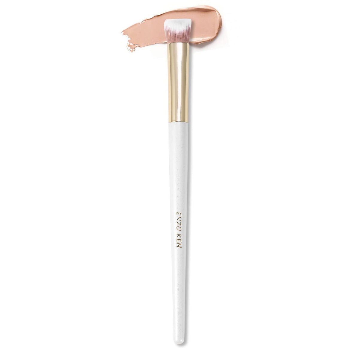 Enzo Ken Small Nose Contour Brush – Angled Concealer & Eyeshadow Brush (162V)