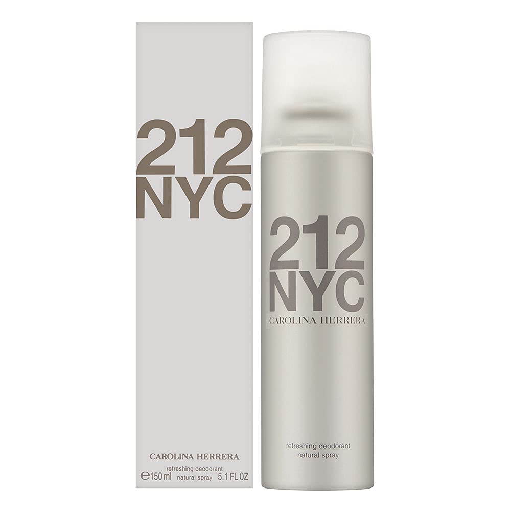 Carolina Herrera 212 Deodorant Spray For Women, 5.1 Oz - Long-Lasting Freshness