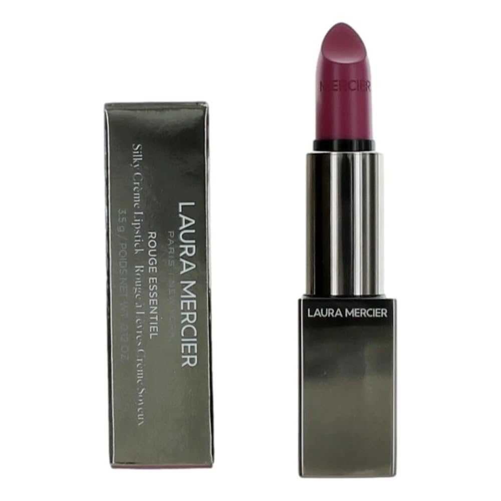 Laura Mercier Rouge Essentiel Silky Creme Lipstick, Nude Nouveau, 0.12 Ounce