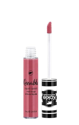 Kokie Cosmetics Kissable Matte Lip Gloss In Desire, 0.24 Fl Oz - Long-Lasting, Bold Color