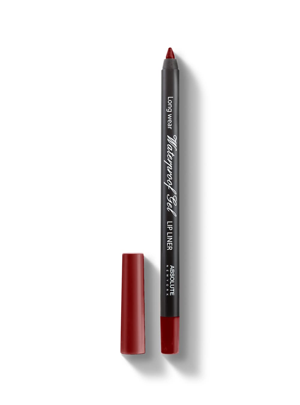 Absolute New York Waterproof Gel Lip Liner - Red Hot, 1 Count, Long-Lasting Color