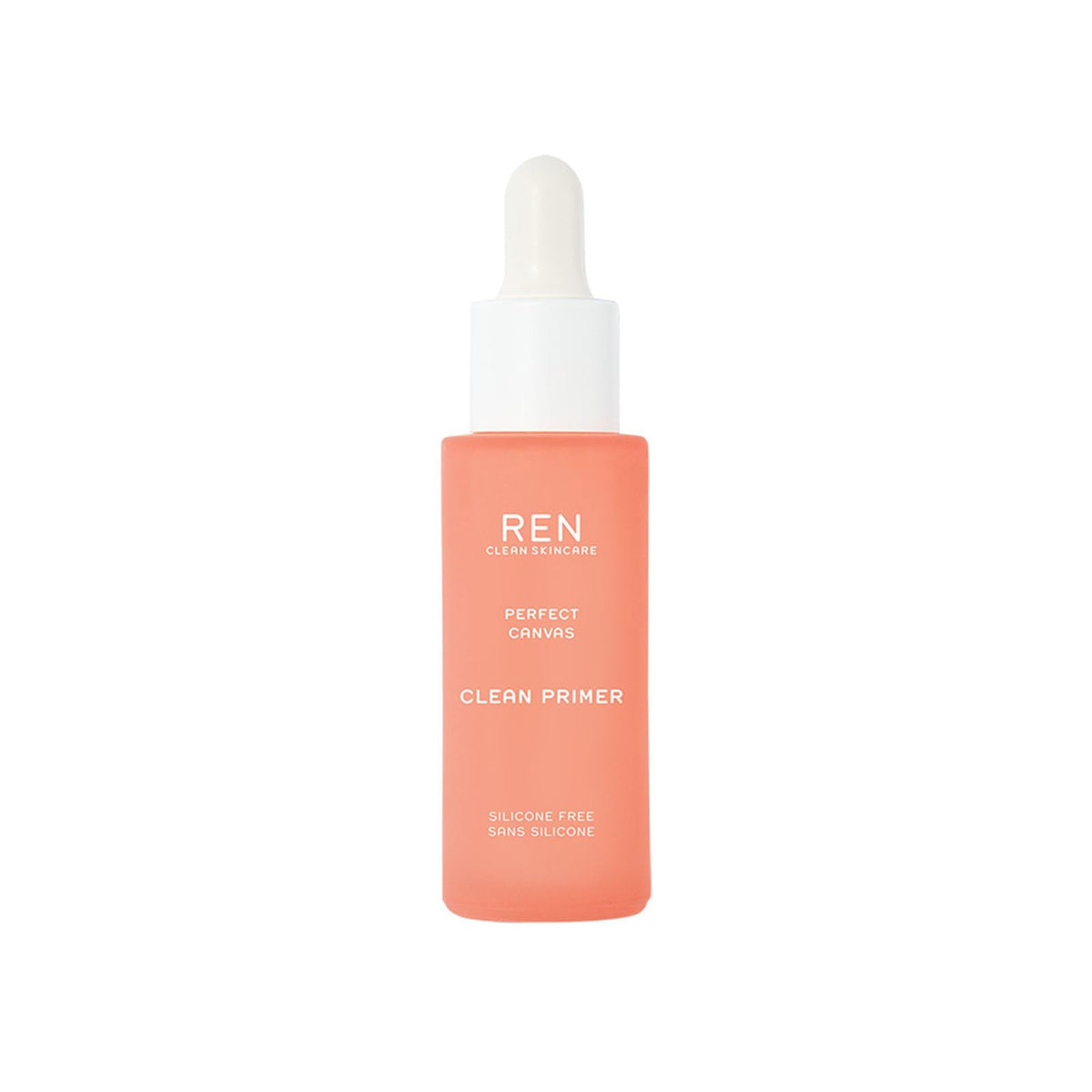 Ren Clean Skincare Perfect Canvas Primer - Silicone-Free Hydrating Facial Primer, 1 Fl Oz