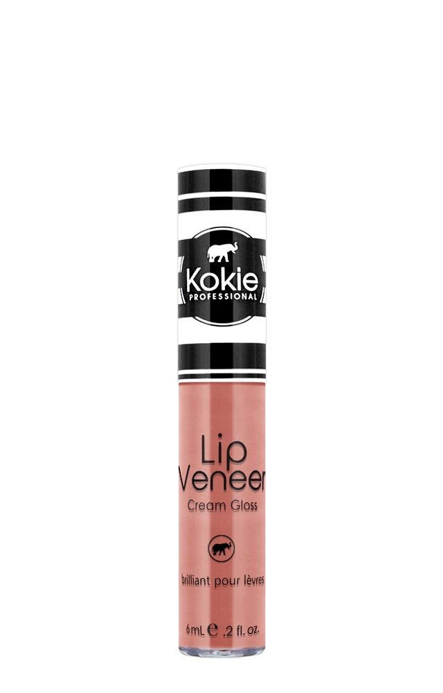 Kokie Cosmetics Lip Veneer Cream Lip Gloss - Invincible, 0.2 Oz, High-Shine Hydrating Formula