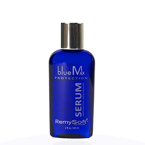 Remysoft Bluemax Silicone Serum For Hair Extensions, Weaves & Wigs - 2Oz Salon Formula