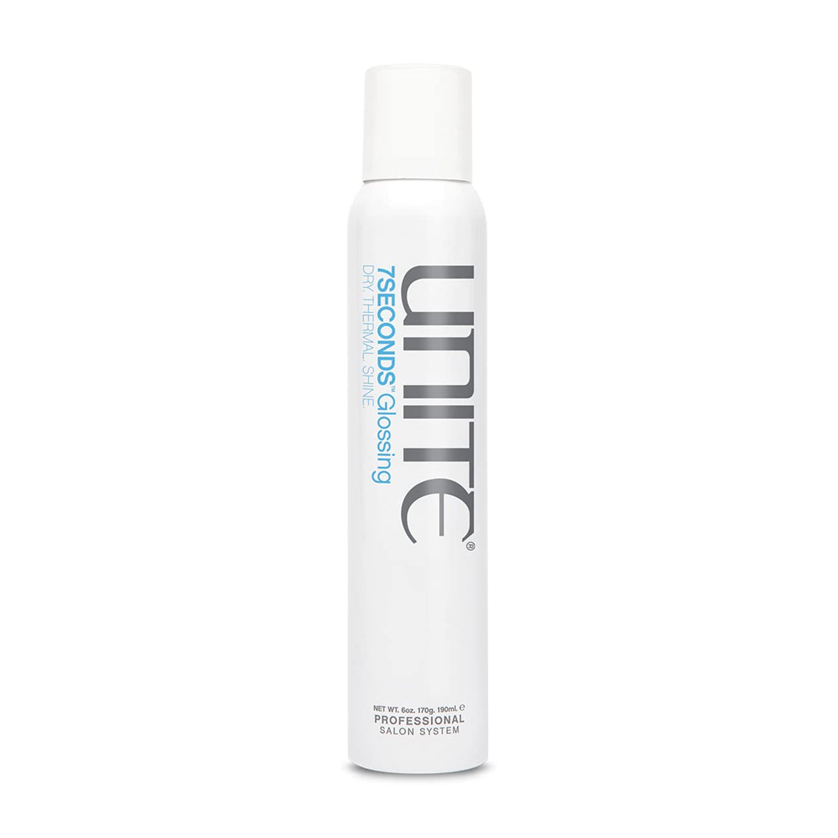 Unite Hair 7Seconds Glossing - Clear Shine Spray, 6 Fl Oz For Dry & Thermal Protection