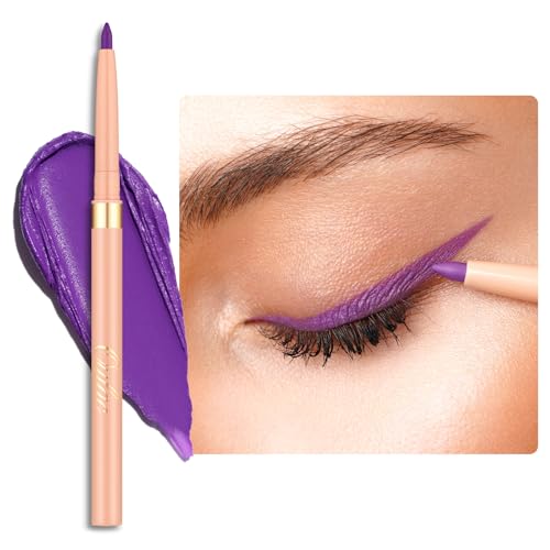 Oulac Waterproof Matte Purple Eyeliner Pencil - Smooth Vegan Eye Liner, 08 Well-Dressed