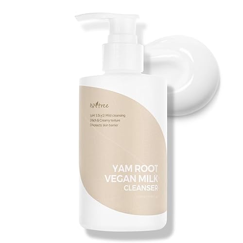 Isntree Yam Root Vegan Milk Cleanser 220Ml | Hydrating Korean Skincare, Creamy Texture