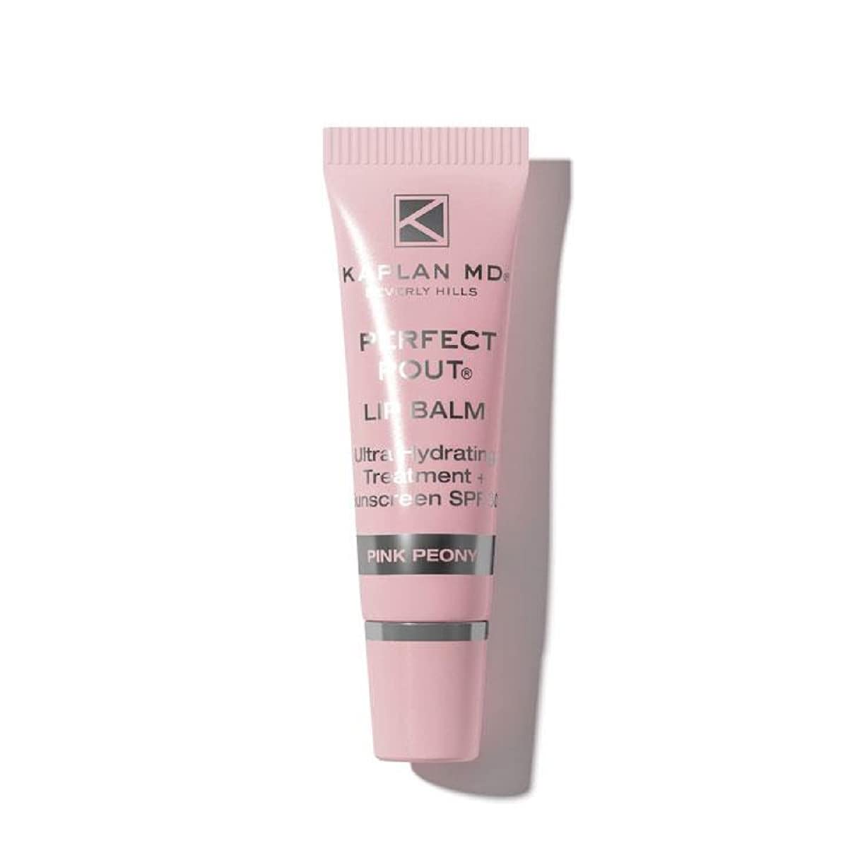 Kaplan Md Perfect Pout Lip Balm With Spf 30, Ultra Hydrating Treatment, 0.35 Oz - Pink Peony