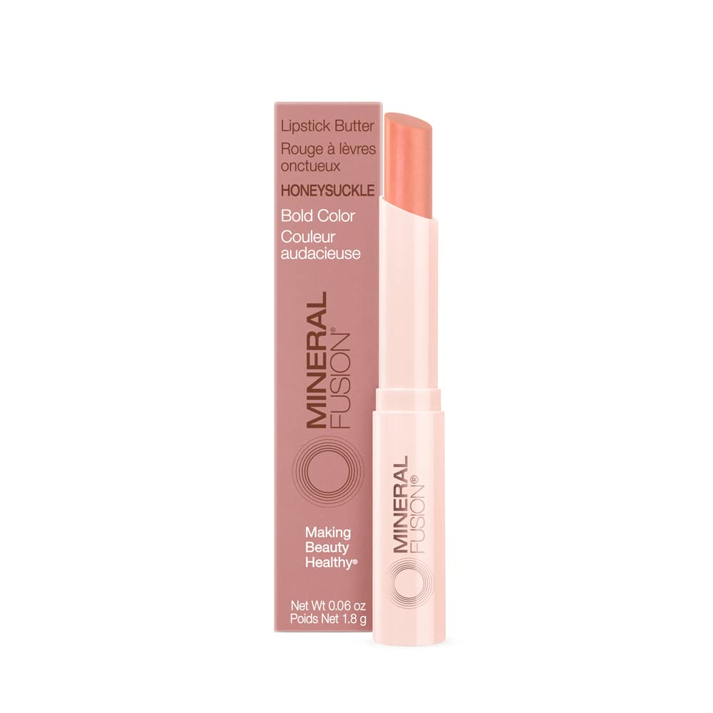 Mineral Fusion Lipstick Butter Honeysuckle 006 Ounce