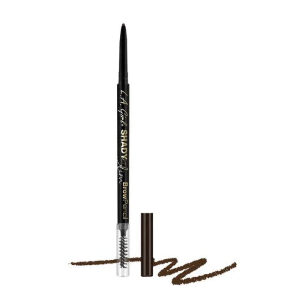 L.A. Girl Shady Slim Brow Pencil - Espresso, 1 Count, Perfect For Defined Brows